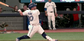 Con cuadrangular incluido de Alejandro Kirk vence Toronto 11-4 a Dodgers en Juego 1 de Serie Mundial