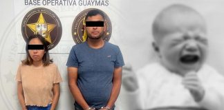 Vinculan a proceso a mujer por maltratar a bebé de meses en Guaymas; imputan a su pareja por grabar los hechos