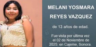 Activan Alerta Amber tras desaparición de Melani Yosmara en Cajeme, Sonora
