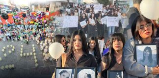 “Por ellos marchamos, no los olvidamos”: Familiares y estudiantes de Hermosillo lloran y reclaman justicia por víctimas de incendio de Waldo’s