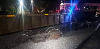 Se descarrilan 10 vagones en Zacatecas; autoridades atienden el incidente
