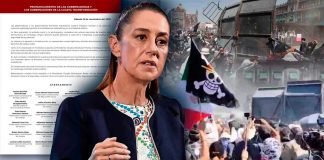 Respaldan gobernadores de la 4T a Sheinbaum, rechazan violencia durante marcha de Generación Z en CDMX