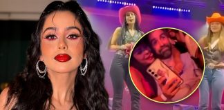 Lupita Villalobos confronta a fan por ‘acosar’ a su esposo durante show de ‘Las Alucines’ en Coahuila