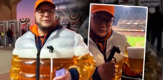 Juan Limón, el tiktoker sonorense que se viralizó con su “chamarra dispensadora de cerveza” en el estadio de los Naranjeros