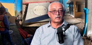 Vecino denuncia obra impuesta por Ayuntamiento y CFE en Hermosillo frente a su casa: le colocaron un poste y una red eléctrica subterránea sin su permiso