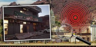 Van 3 sismos en Guaymas; uno provocó caída de fachada del Registro Civil y se sintieron en Hermosillo: Protección Civil