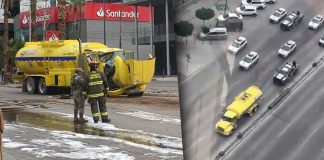 Robo de pipa de gasolina vacía desata intensa persecución en Hermosillo: ladrón provoca daños en calles y vehículos