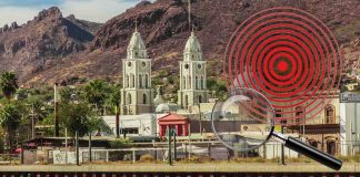 Van 3 sismos en Guaymas; uno provocó caída de fachada del Registro Civil y se sintieron en Hermosillo: Protección Civil