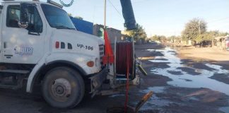 Avanza 40% rehabilitación del colector sanitario en Miguel Alemán; espera AguaH concluir en enero de 2026