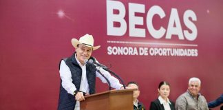 Gobernador Durazo inaugura CRUM y entrega más de 600 becas en la Sierra Alta