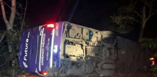 Autobús de pasajeros se cae a barranco en Tlanchinol, Hidalgo; reportan cinco fallecidos