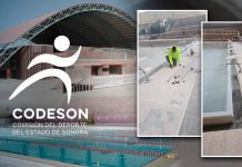 Responde Codeson por alberca en Ana Gabriela Guevara en Hermosillo: reactivarán obra y prometen entregarla en plazo de 15 a 20 días