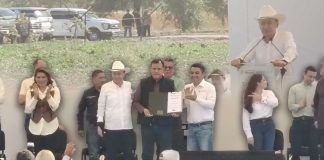 Presentan Ley General de Aguas y entregan 13 concesiones en Sonora; afirma Durazo que ‘no se le va a quitar’ agua a nadie