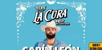 Mañana inicia la venta de boletos para la segunda fecha de ‘La Cura Fest’ de Carín León en Hermosillo