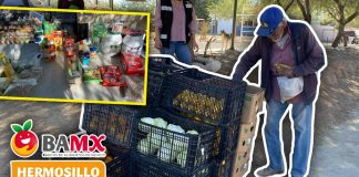 Comida para apoyar a hermosillenses vulnerables: BAMX lleva alimentos a bajo costo a familias de la ciudad