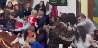 Diputadas se ‘deschongan’ y se agarran a golpes en el Congreso de la CDMX (VIDEO)