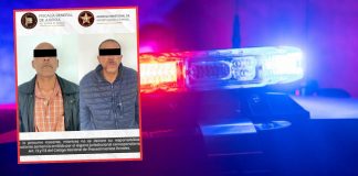 Capturan a dos hermanos por atacar con machete y cuchillo a padre e hijo en Magdalena de Kino