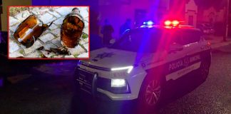 Le da ‘botellazo’ a su vecino y lo detienen al norponiente de Hermosillo