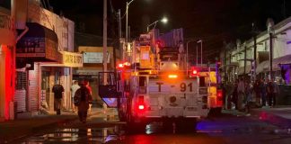 Fuerte incendio en tortillería en el Centro de Guaymas: lo causó un cortocircuito
