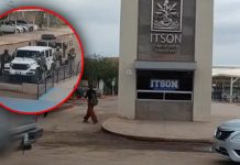 Militares ingresan a Itson de Navojoa: perseguÃan vehÃculo de estudiantes (VIDEO)
