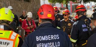 Refuerzan Bomberos capacitación para rescates en cerros urbanos de Hermosillo