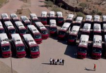 Sonora suma 146 nuevos camiones de transporte público durante 2025: Durazo