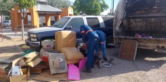 Retiran 32 toneladas de desechos tras jornada de descacharre al norte de Hermosillo