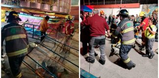 Falla en juego mecánico deja tres personas lesionadas tras salir volando en feria de Puebla (VIDEO)