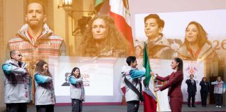 México listo para Juegos Invernales: Sheinbaum abandera a la delegación rumbo Milán-Cortina