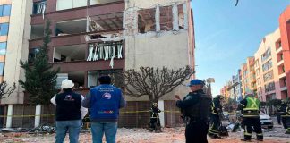 Captan en VIDEO explosión de unidad habitacional en Ciudad de México