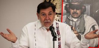 Noroña condena ataque de EEUU contra Venezuela y exige liberación de Nicolás Maduro