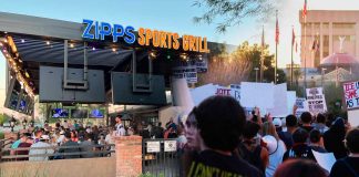 Allanan sucursales de Zipps Sports Grill en Phoenix por investigación federal