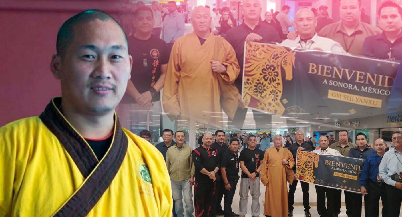 少林寺の僧侶がソノラ州に到着し、カジェメでストレスに対する武術のクラスを提供する