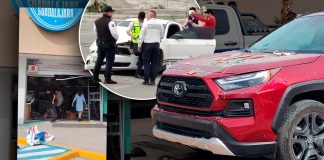 Día de accidentes en Hermosillo: choca unidad de la AMIC y auto termina en farmacia Día de accidentes en Hermosillo: choca unidad de la AMIC y auto termina en farmacia