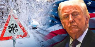 Trump vuelve a negar cambio climático a pesar de tormenta invernal que amenaza 40 estados de EEUU