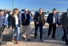 Arranca rehabilitación de calle en Parque Industrial Sur de Hermosillo para mejorar movilidad y seguridad de trabajadores