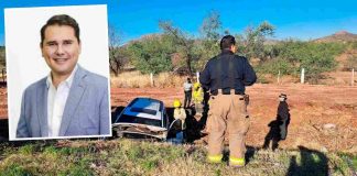Dan de alta a Secretario de Gobierno, Adolfo Salazar, tras accidente en carretera Hermosillo-Guaymas
