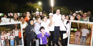 Toño Astiazarán inaugura corredor Camina Segura 103 en La Cholla para proteger a familias y trabajadores en Hermosillo