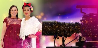 Salma Hayek luce traje de jarocha en Veracruz y promueve nueva película sobre México Salma Hayek luce traje de jarocha en Veracruz y promueve nueva película sobre México