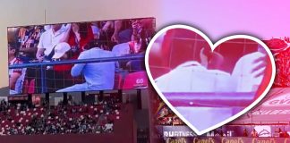 ¿Infidelidad a la vista?: Pareja evita beso en la ‘Kiss Cam’ de San Luis vs Querétaro y se vuelve viral