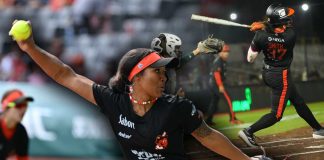 "Extrañé el terreno de juego", dice Morgan Smith sobre su regreso con Naranjeros Softbol Femenil y contenta de regresar a Hermosillo
