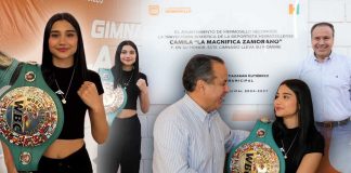 Entrega ‘Toño’ Astiazarán rehabilitación del gimnasio de box en Bahía de Kino con nombre de Camila ‘La Magnífica’ Zamorano
