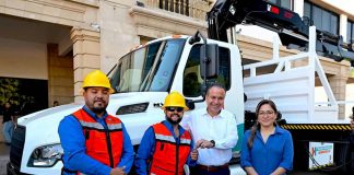 Entregan nuevas grúas y unidades a la Agencia de Energía y Cambio Climático en Hermosillo