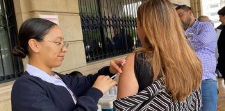 Instalan centro de vacunación contra sarampión y otras enfermedades en el Centro de Hermosillo