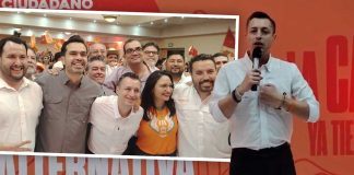 “¡Gobernador!”, le gritan a Colosio en Hermosillo: él afirma que el futuro de Sonora “es naranja”