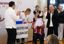 Llama Durazo a aplicarse vacuna contra sarampión en Sonora para combatir brote en el país