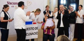 Llama Durazo a aplicarse vacuna contra sarampión en Sonora para combatir brote en el país Llama Durazo a aplicarse vacuna contra sarampión en Sonora para combatir brote en el país