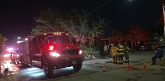 Incendio consume vivienda de cartón al sur de Hermosillo