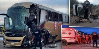 Identifican a pasajeros fallecidos y lesionados en camionazo de Tufesa en carretera de Sonora