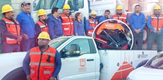 Invierten más de 15 mdp en equipamiento para mejorar servicios públicos Entregan equipamiento para mejorar servicios publicos